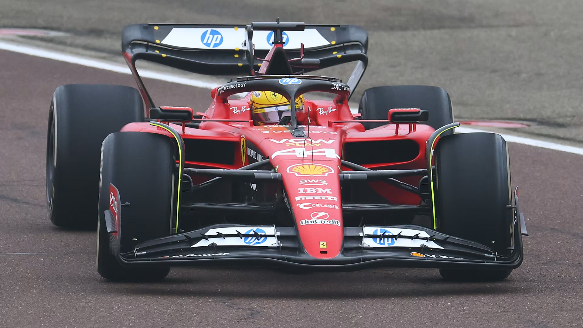 ルイス・ハミルトン フェラーリF1 初走行 フォトギャラリー(9)