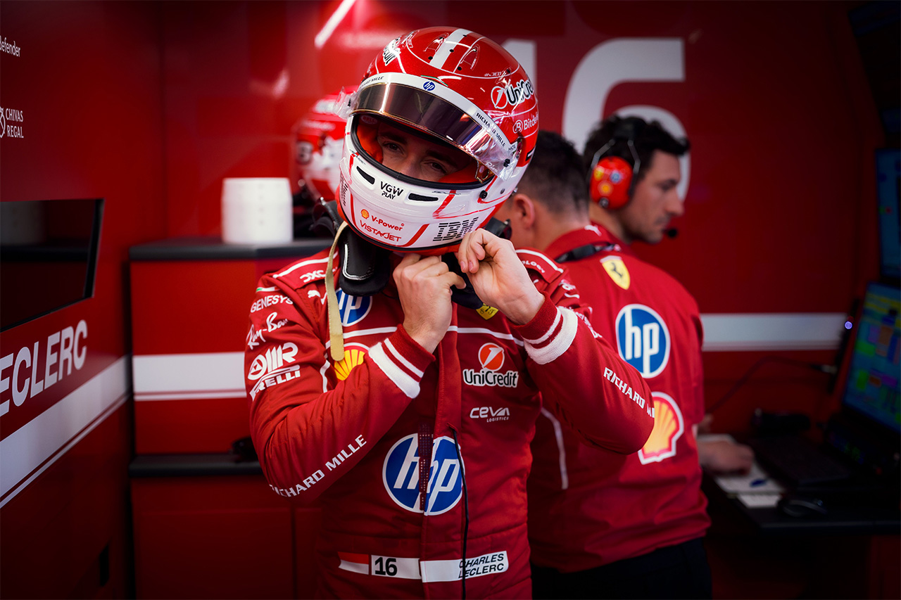 シャルル・ルクレール(スクーデリア・フェラーリ) 2025年のF1世界選手権 オーストラリグランプリ