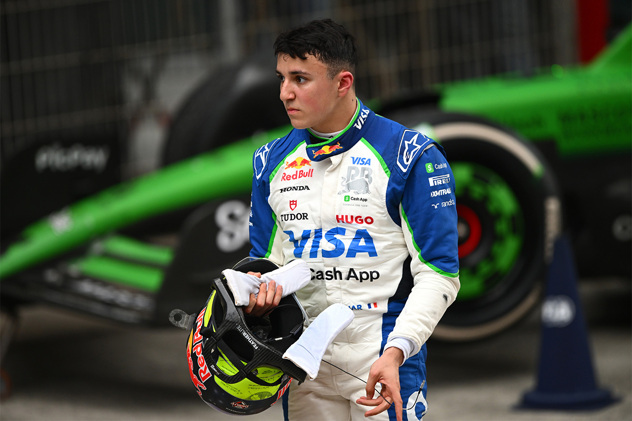 角田裕毅(レーシングブルズ) 中国GP 2025年F1