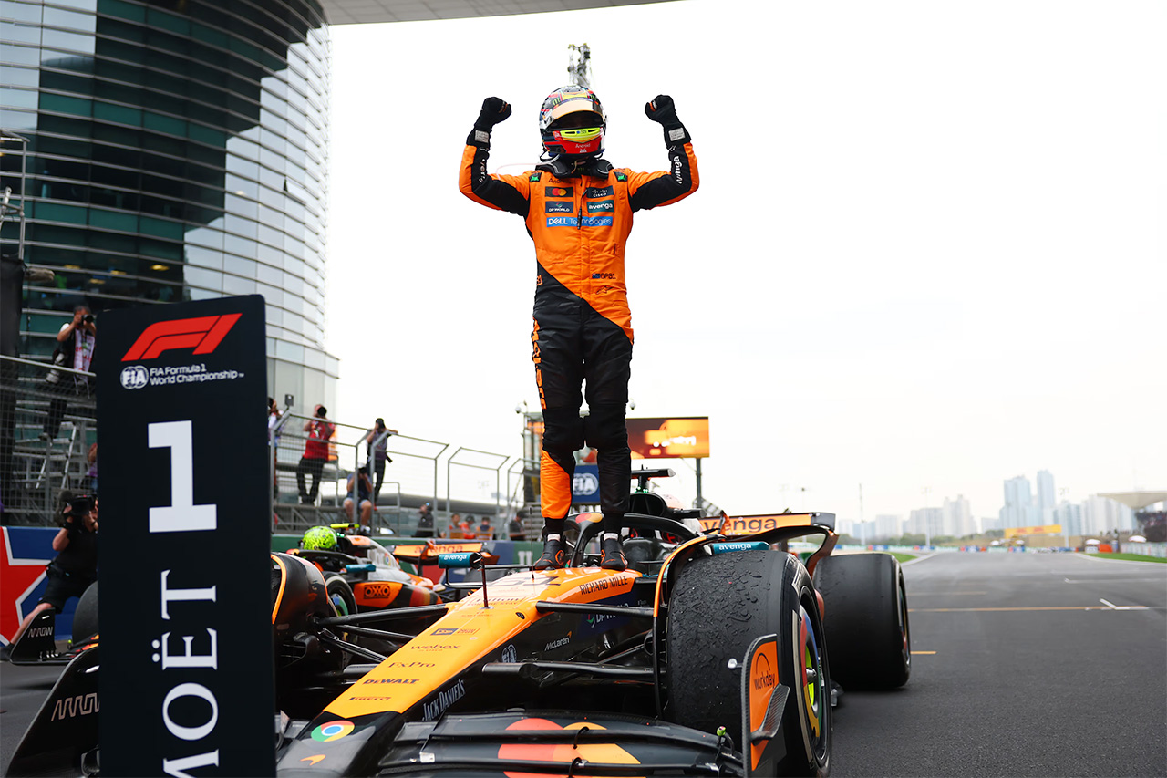 オスカー・ピアストリ 2025年F1 中国GP