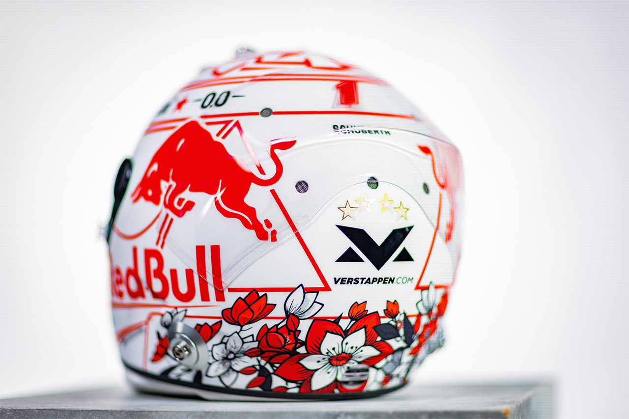 マックス・フェルスタッペン F1日本グランプリ ヘルメット