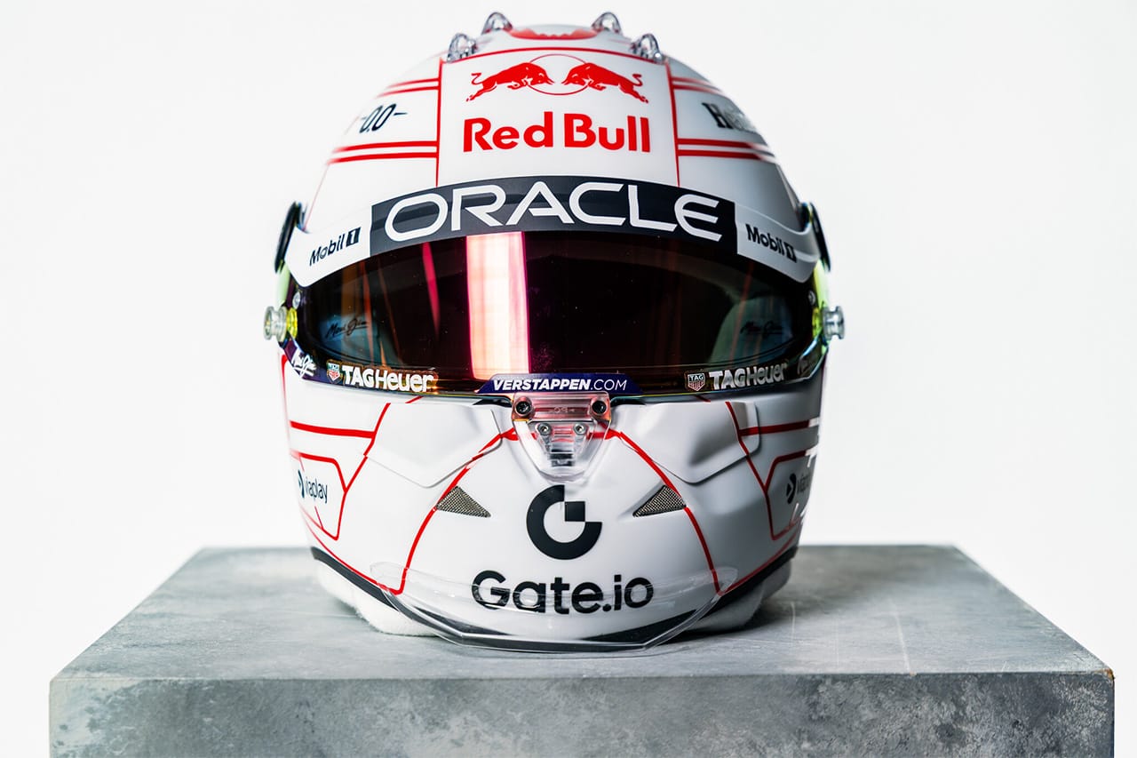 マックス・フェルスタッペン 2025年F1 日本グランプリ ヘルメット