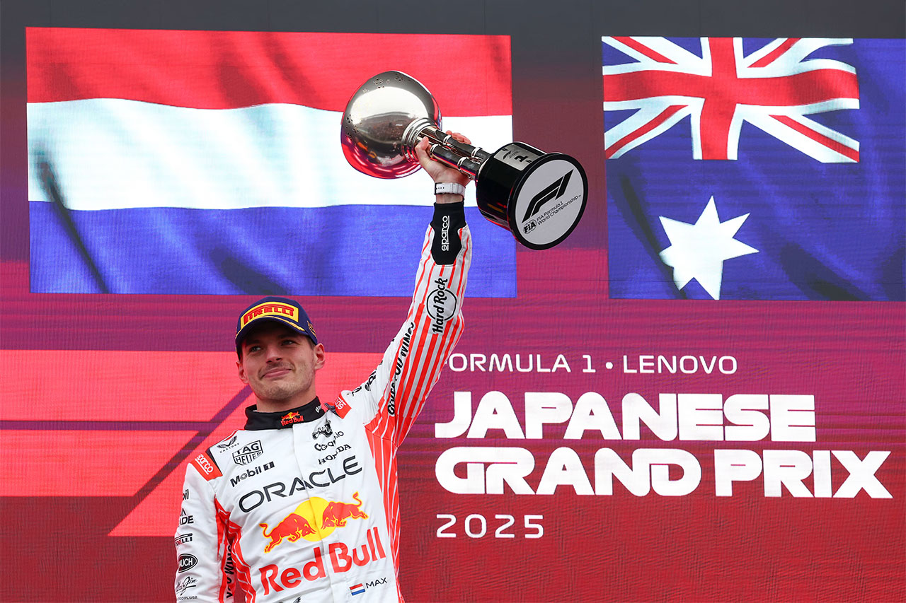 日本GP F1 マックス・フェルスタッペン