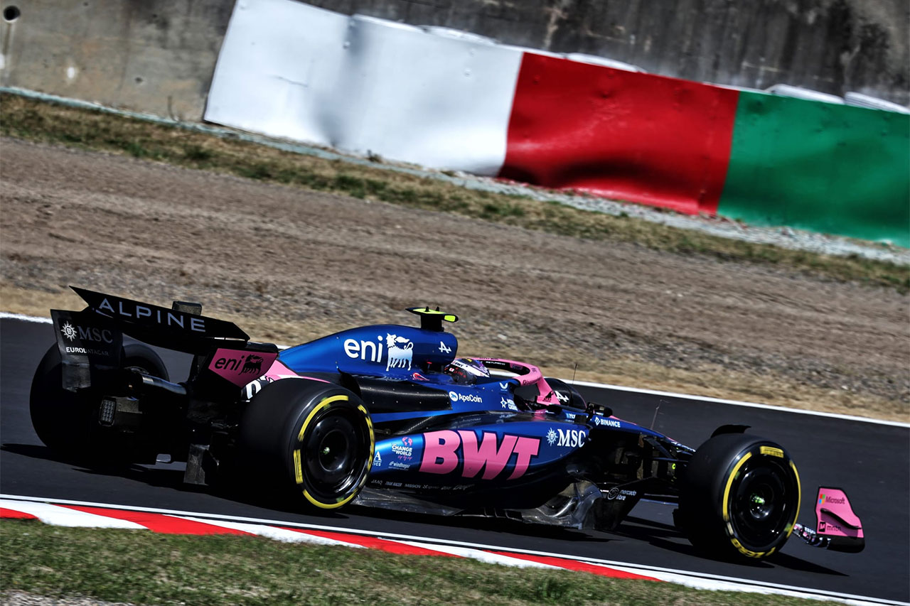 平川亮 アルピーヌF1チーム