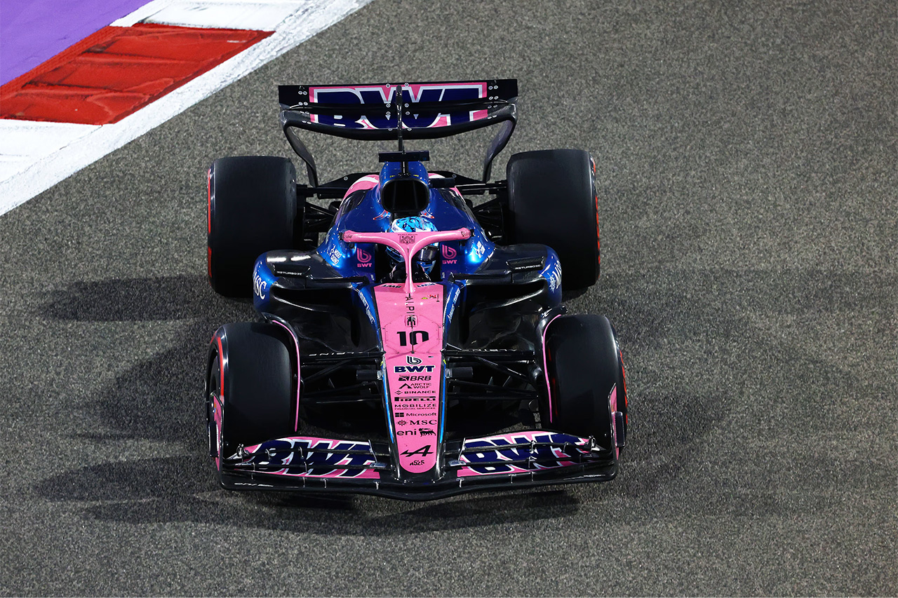 サウジアラビアGP F1アルピーヌ