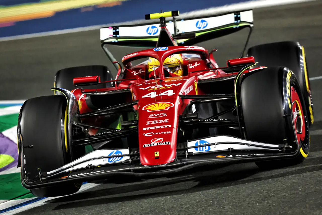 ルイス・ハミルトン(スクーデリア・フェラーリ) F1 サウジアラビアGP