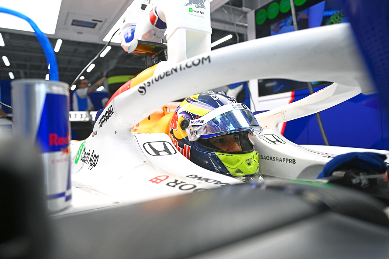 アイザック・ハジャー(ビザ・キャッシュアップ・RB・フォーミュラワン・チーム) F1 サウジアラビアグランプリ
