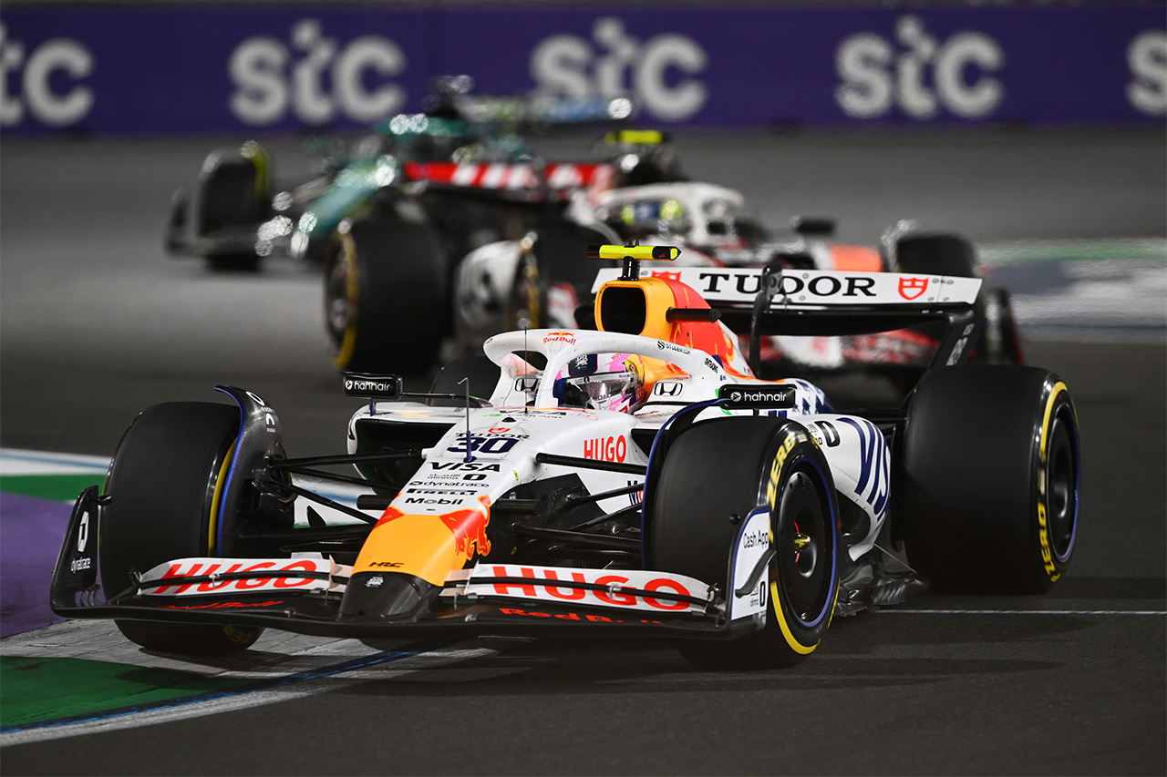 サウジアラビアGP F1 リアム・ローソン