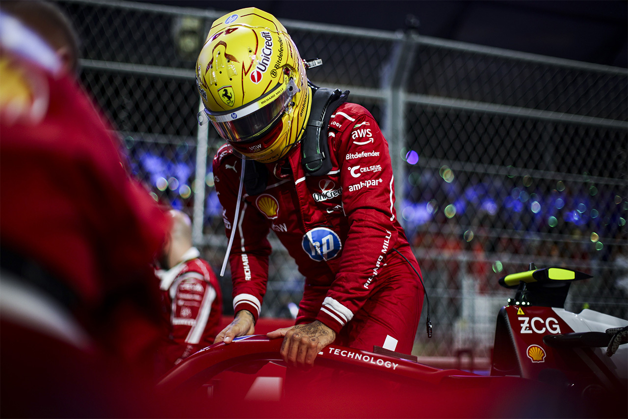 ルイス・ハミルトン(スクーデリア・フェラーリ) サウジアラビアGP F1