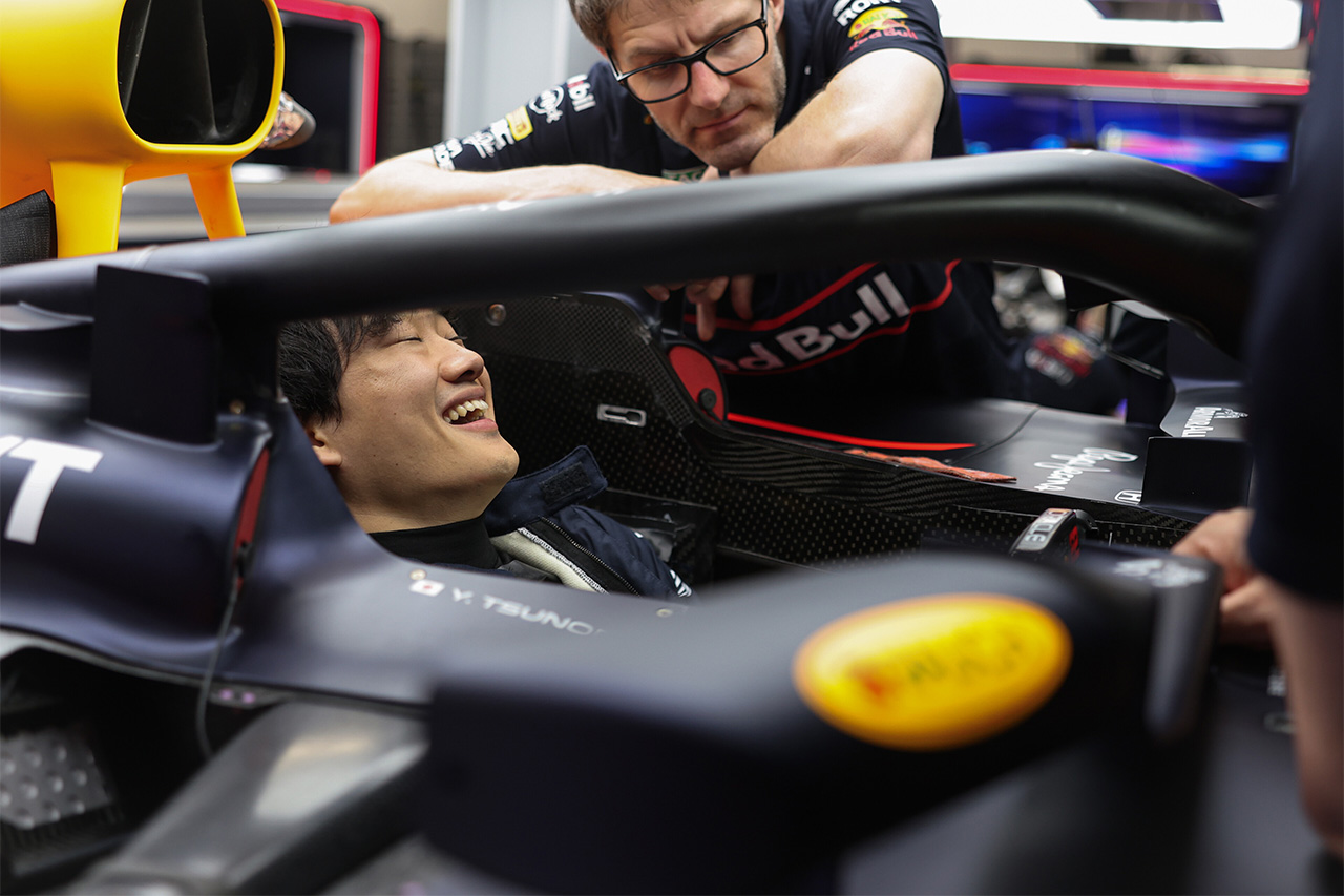 角田裕毅 レッドブル F1