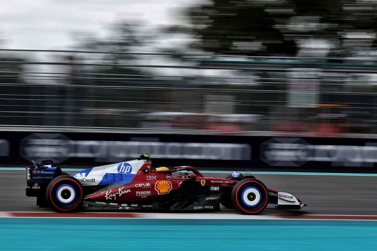 ルイス・ハミルトン スクーデリア・フェラーリ F1マイアミGP