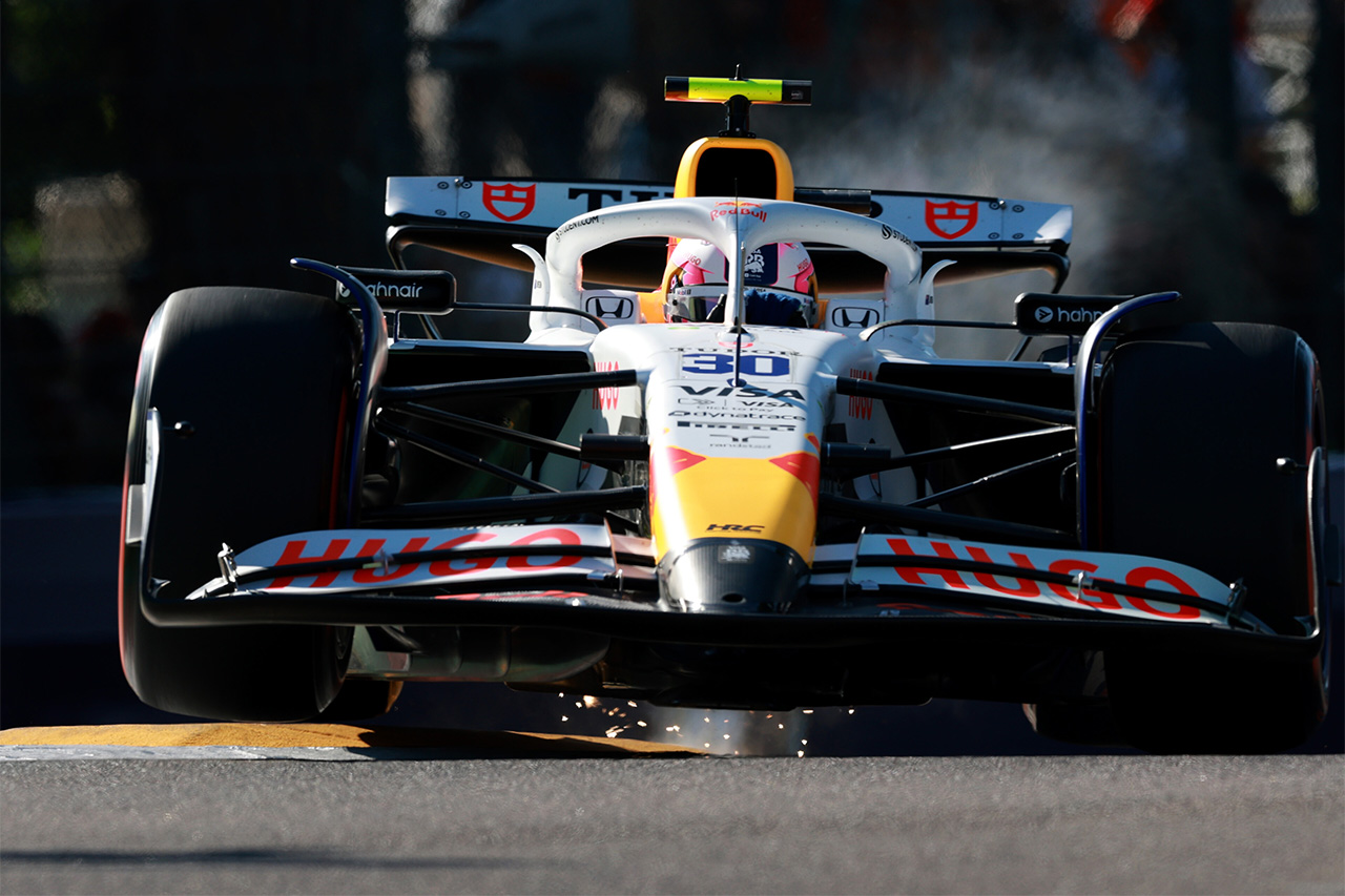 リアム・ローソン F1 エミリア・ロマーニャGP ビザ・キャッシュアップ・RB・フォーミュラワン・チーム