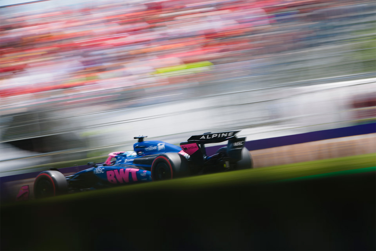 アルピーヌF1チーム エミリア・ロマーニャGP F1