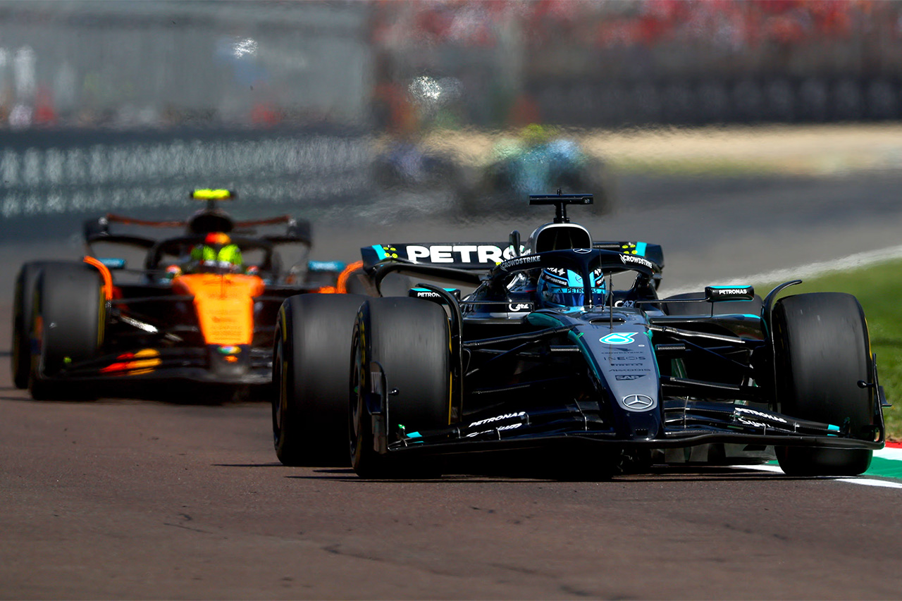ジョージ・ラッセル メルセデスAMG・ペトロナス・モータースポーツ F1 エミリア・ロマーニャGP