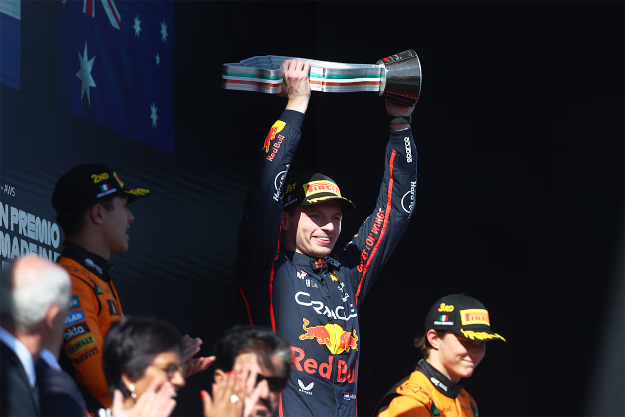 エミリア・ロマーニャGP F1 マックス・フェルスタッペン