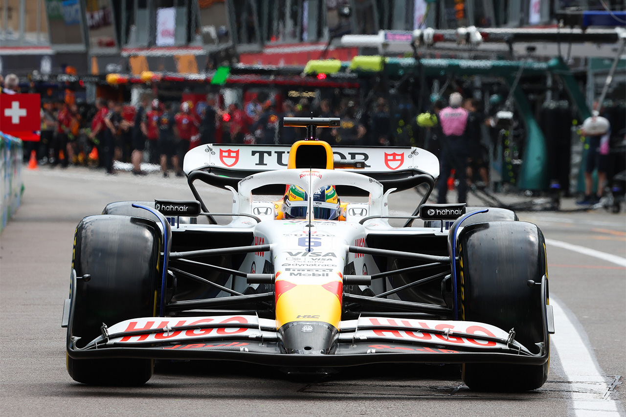 アイザック・ハジャー ビザ・キャッシュアップ・RB・フォーミュラワン・チーム モナコGP F1