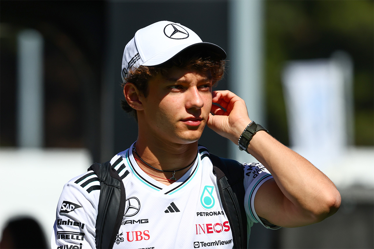 アンドレア・キミ・アントネッリ F1 メルセデスAMG・ペトロナス・モータースポーツ