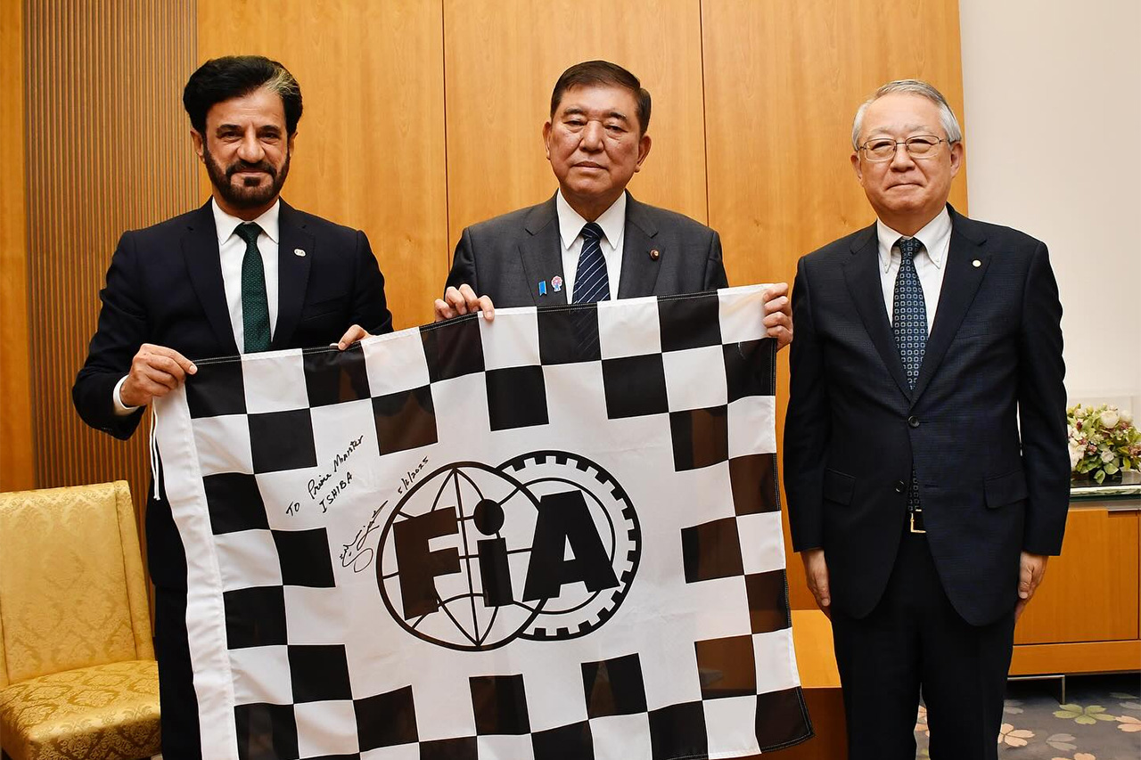 FIA（国際自動車連盟） 石破茂総理