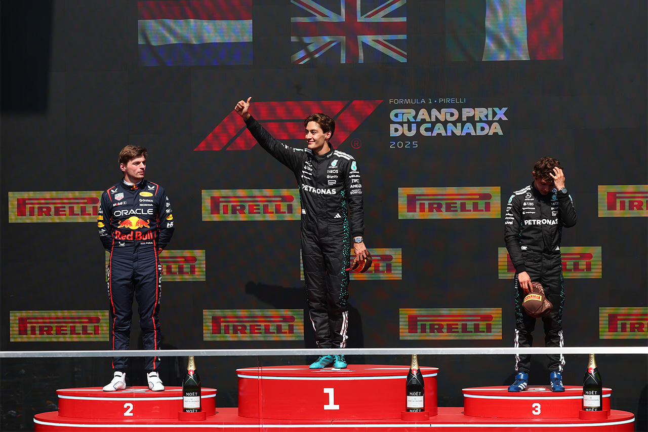 ジョージ・ラッセル カナダGP F1 メルセデスAMG・ペトロナス・モータースポーツ