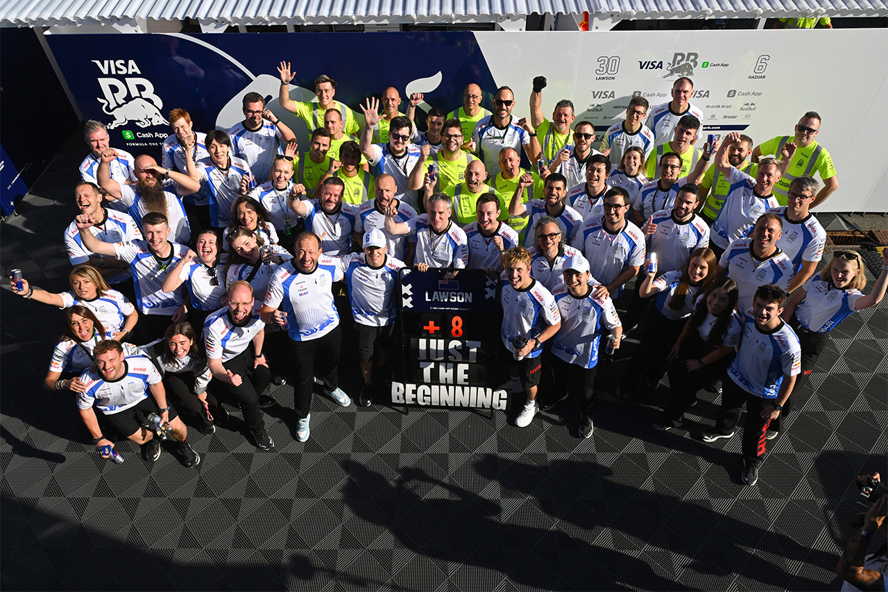 リアム・ローソン F1 オーストリアGP ビザ・キャッシュアップ・RB・フォーミュラワン・チーム