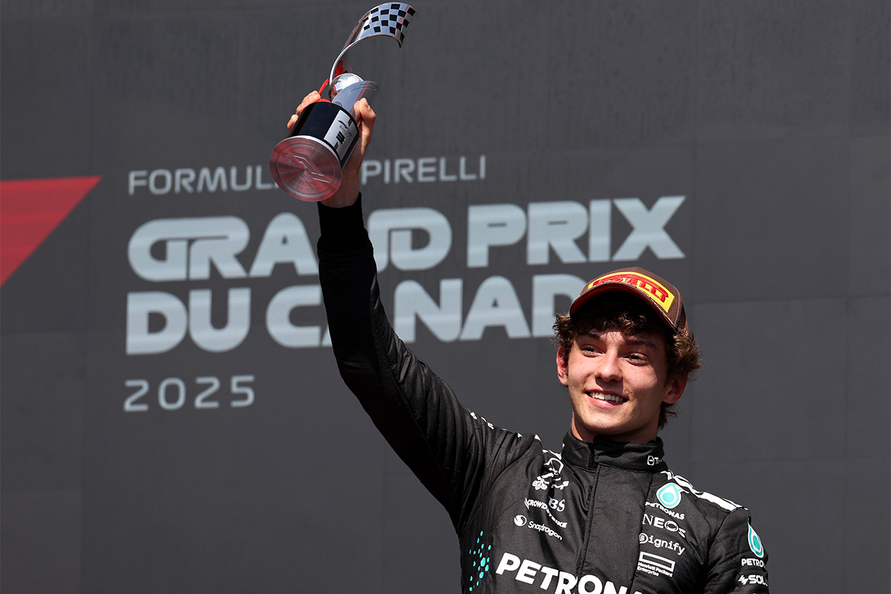 アンドレア・キミ・アントネッリ F1 メルセデスAMG・ペトロナス・モータースポーツ