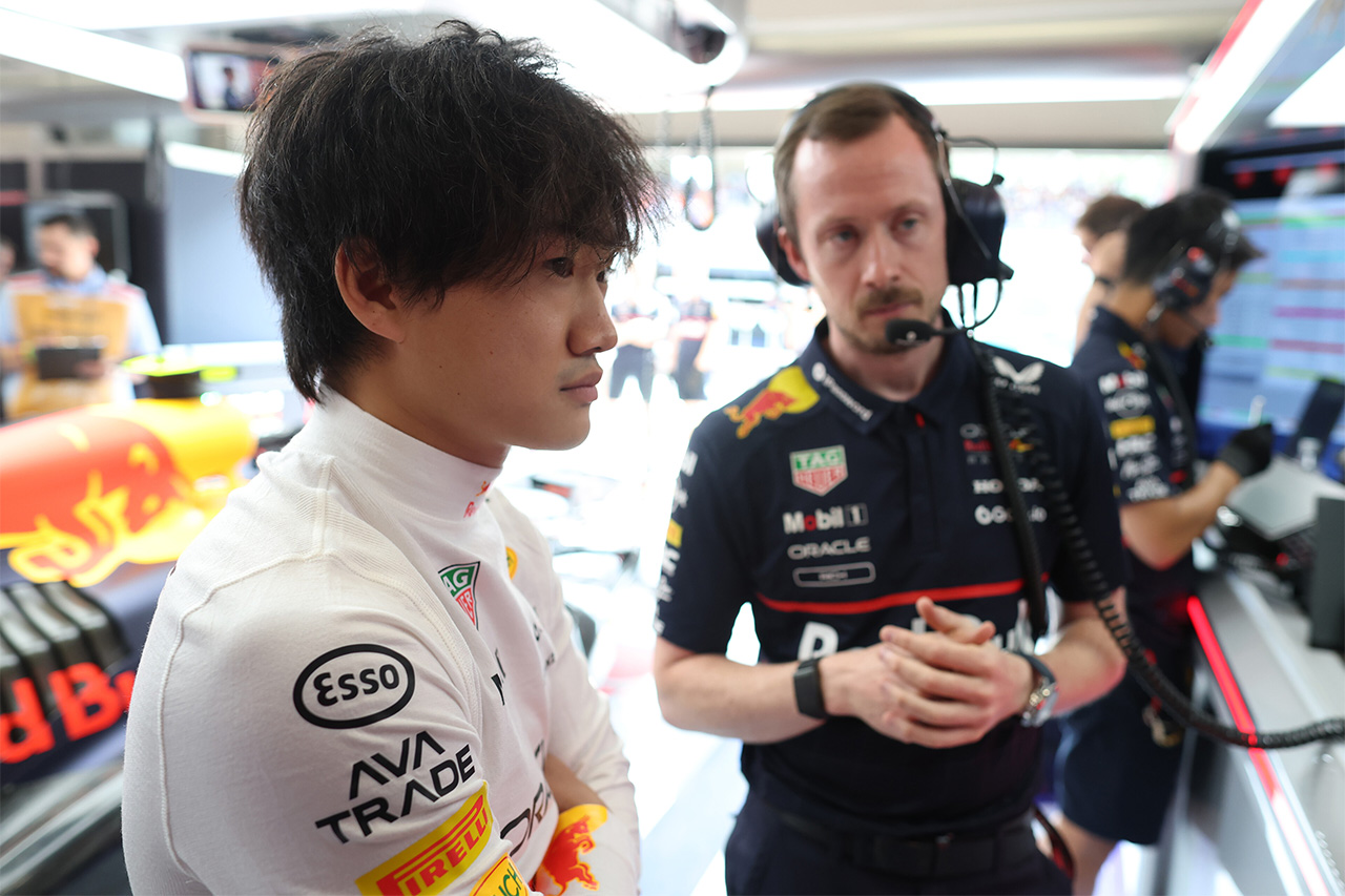 角田裕毅 レッドブル・レーシング F1