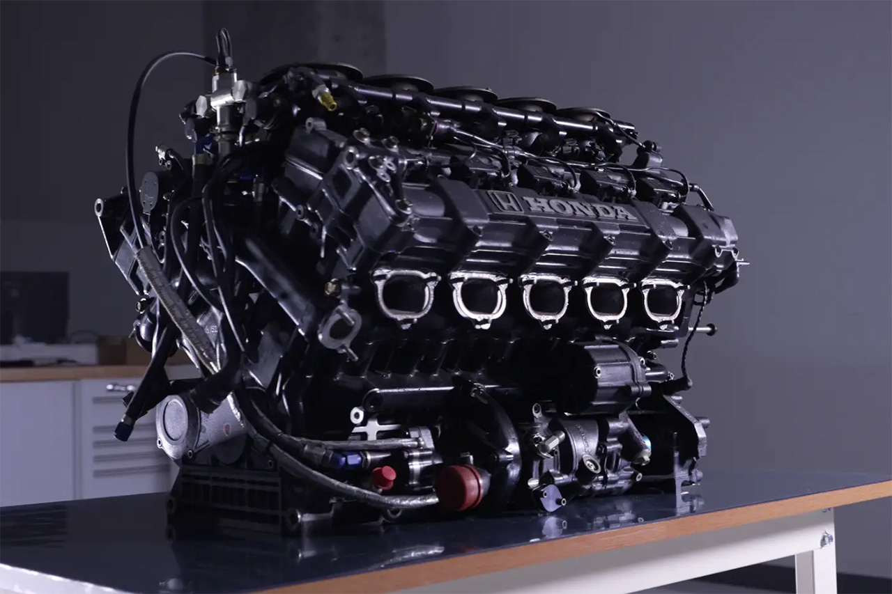 アイルトン・セナが使用したホンダ V型10気筒 F1エンジン