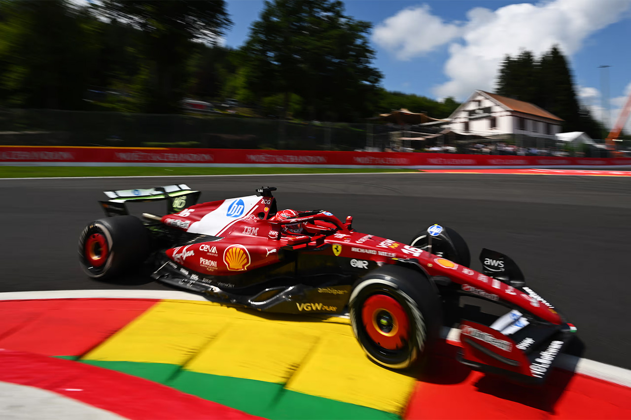 シャルル・ルクレール(スクーデリア・フェラーリ) F1 ベルギーグランプリ