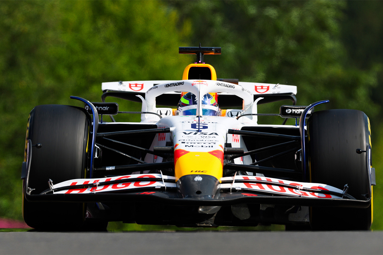 アイザック・ハジャー(ビザ・キャッシュアップ・RB・フォーミュラワン・チーム) F1 ベルギーグランプリ