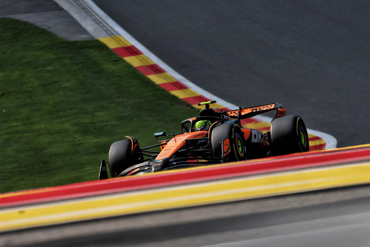 ランド・ノリス(マクラーレン) F1 ベルギーグランプリ