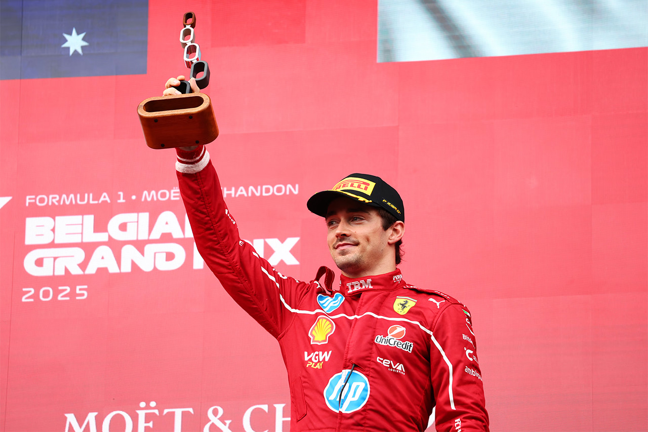 ベルギーGP F1 シャルル・ルクレール