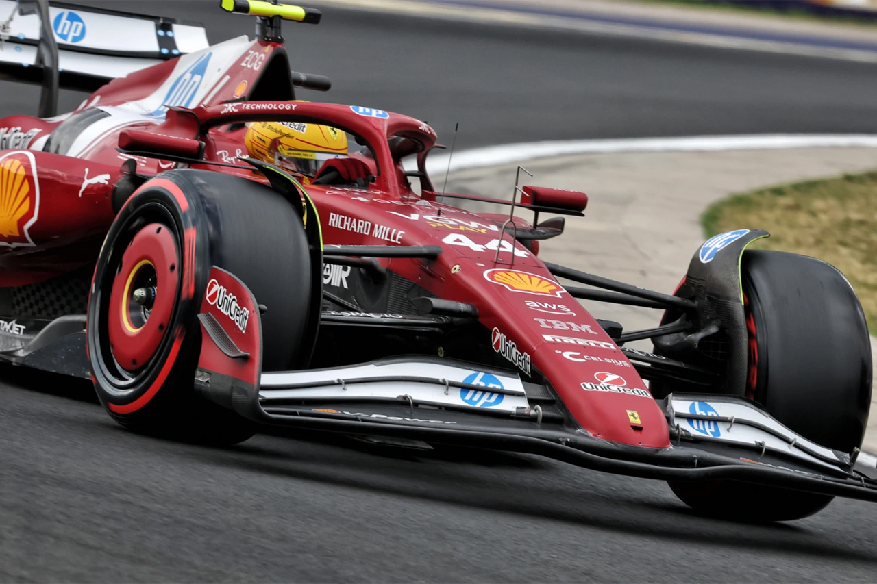 ルイス・ハミルトン スクーデリア・フェラーリ ハンガリーグランプリ