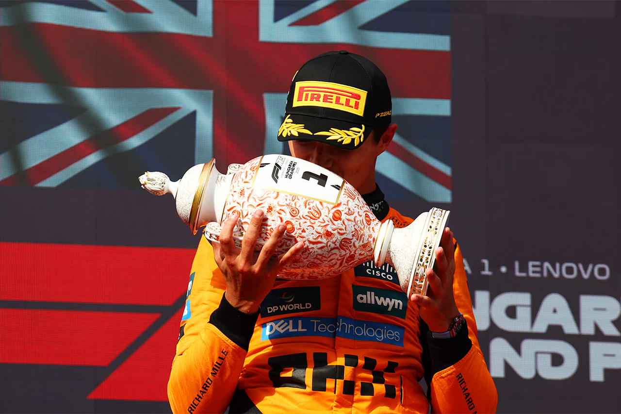 ハンガリーGP F1 ランド・ノリス（マクラーレン）