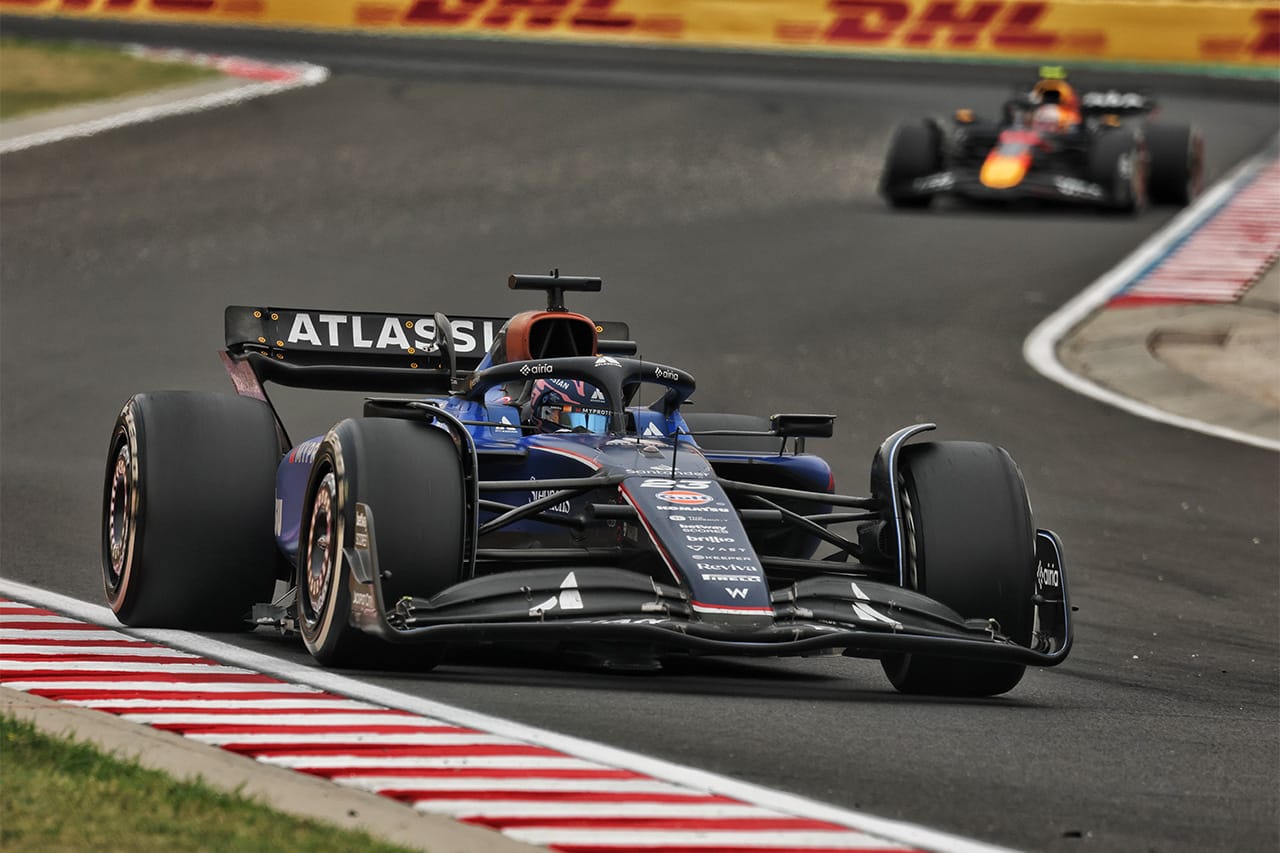 アレクサンダー・アルボン ハンガリーGP F1 ウィリアムズ・レーシング