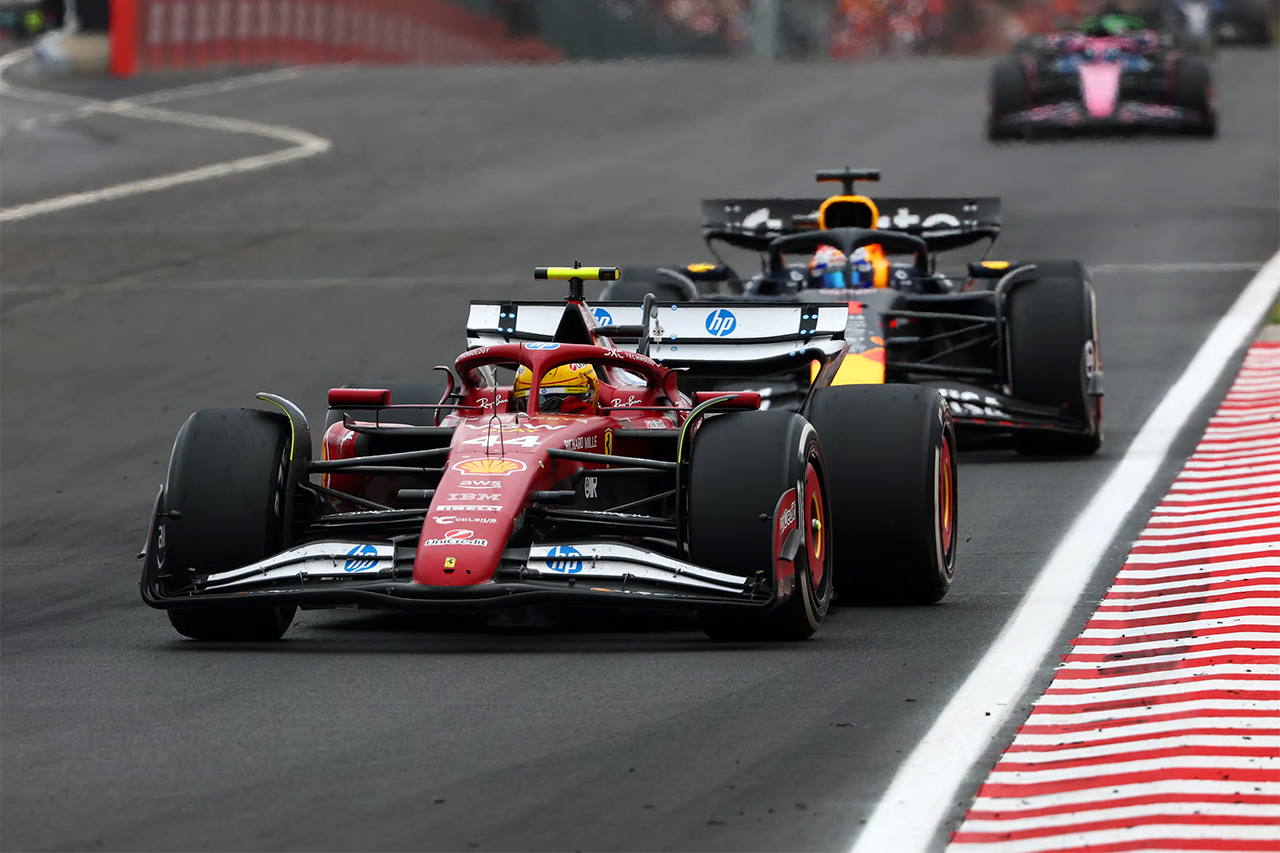 ハンガリーGP F1 マックス・フェルスタッペン（レッドブル）