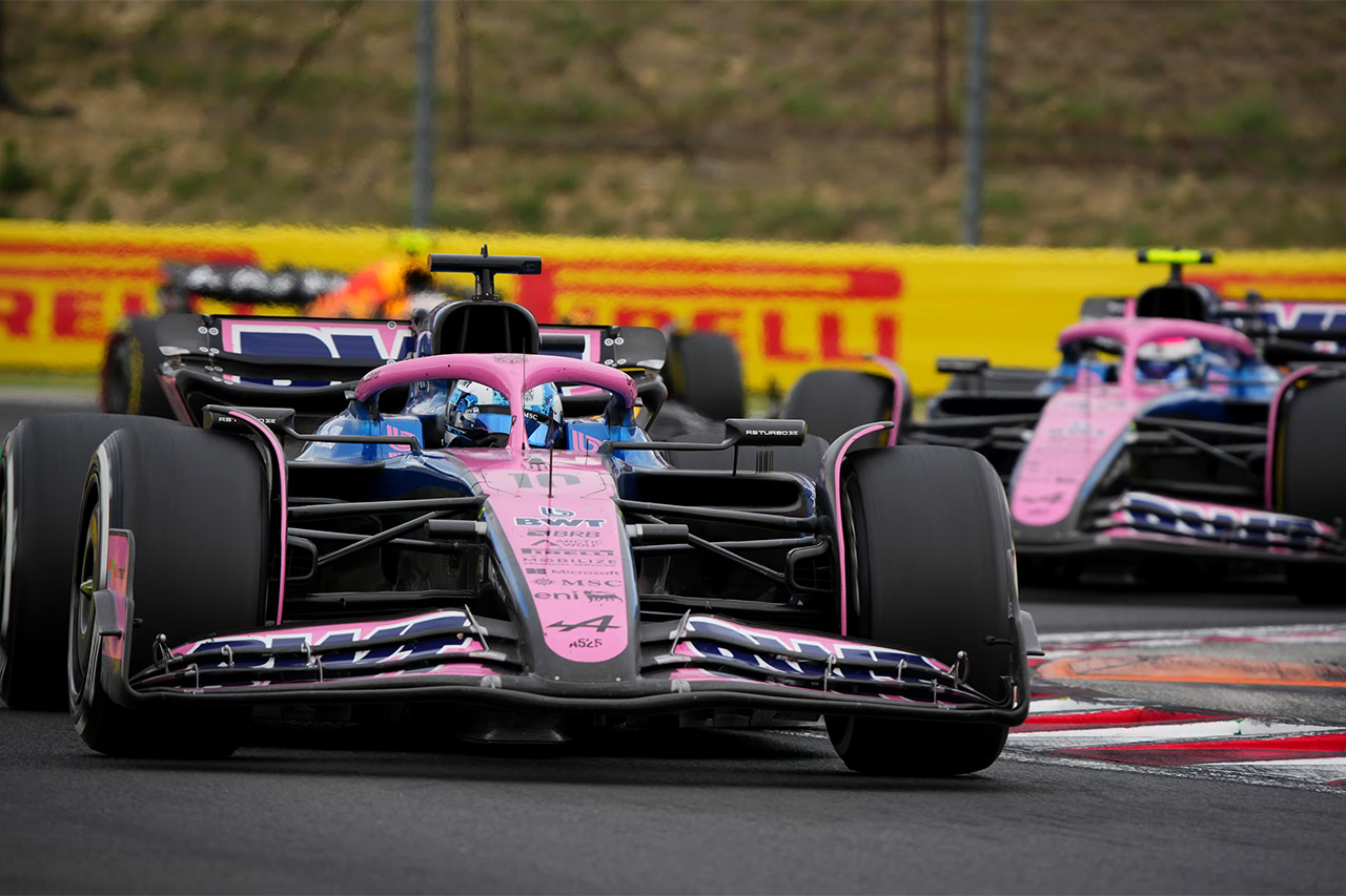ピエール・ガスリー アルピーヌF1チーム ハンガリーGP F1