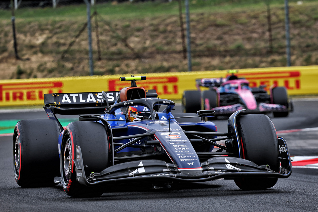 カルロス・サインツJr. ハンガリーGP F1 ウィリアムズ・レーシング