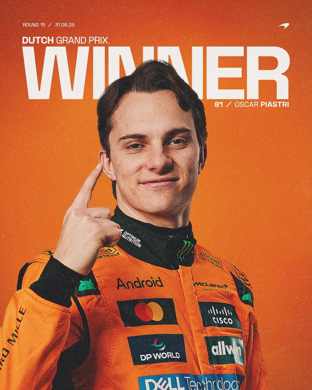 オスカー・ピアストリ F1 オランダGP