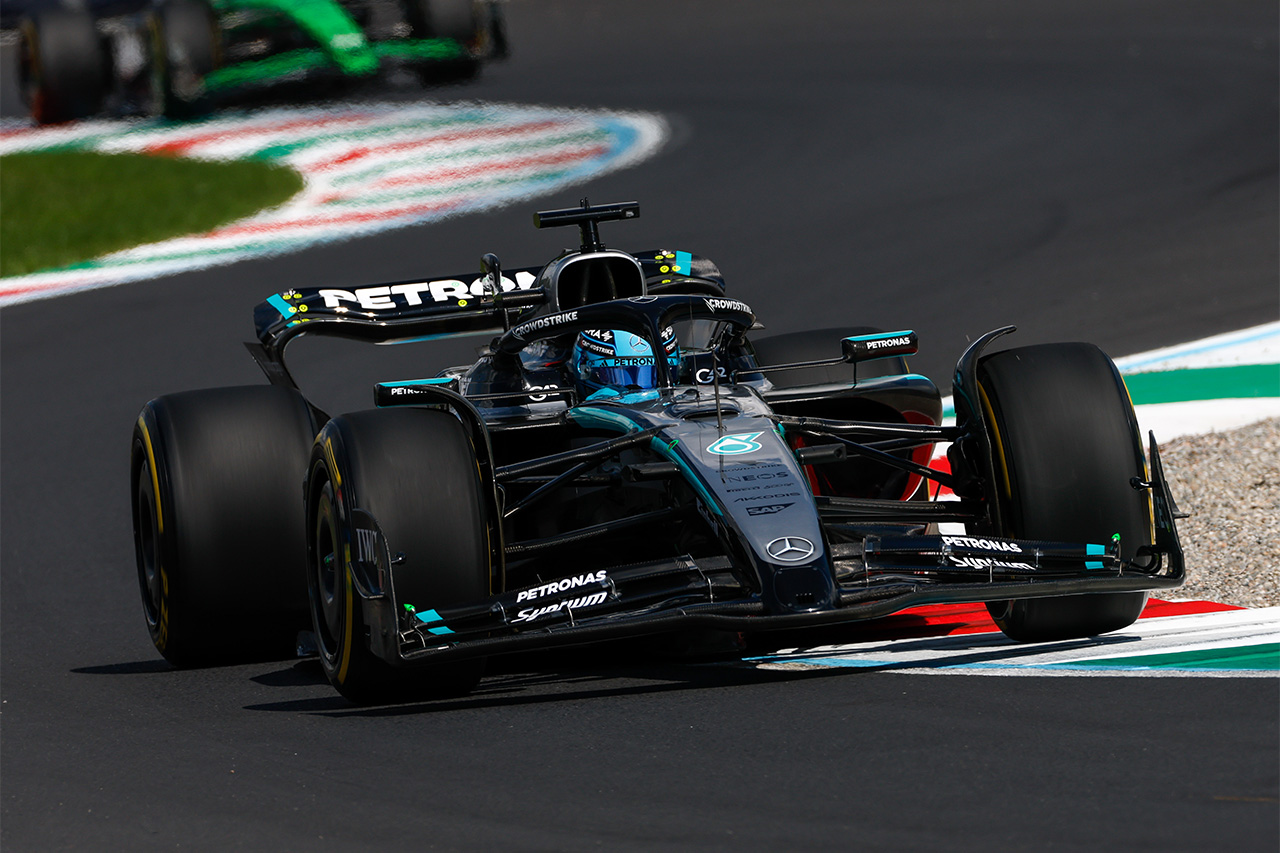 ジョージ・ラッセル(メルセデスAMG・ペトロナス・モータースポーツ) イタリアGP F1