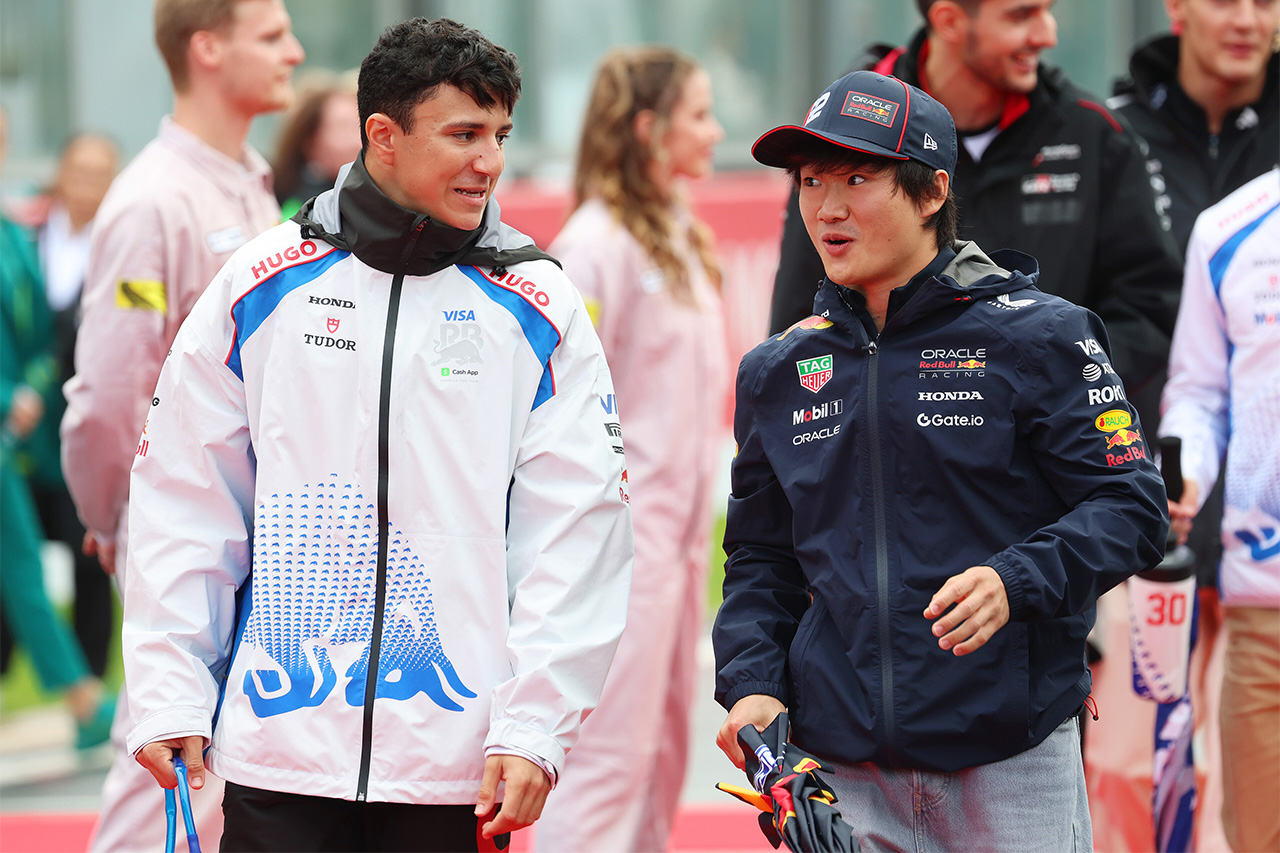 角田裕毅 アイザック・ハジャー レッドブル F1