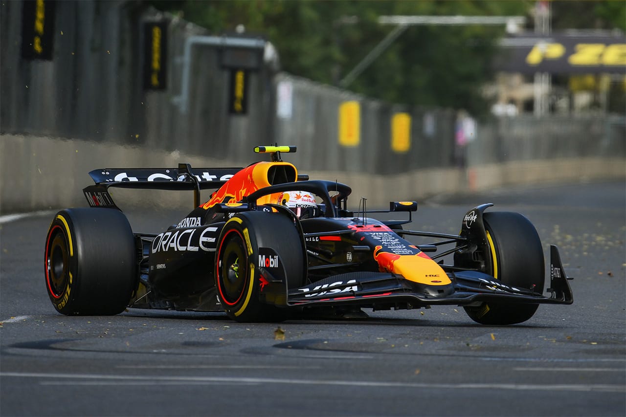 角田裕毅(レッドブル・レーシング) F1 アゼルバイジャンGP