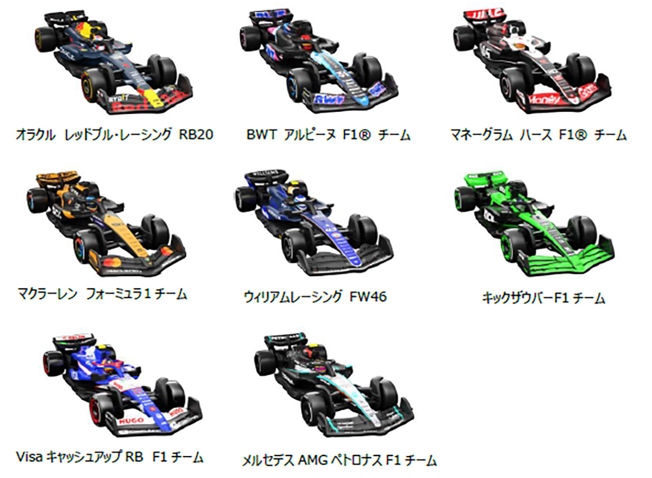 F1 ホットウィール プレミアム レース アソートメント
