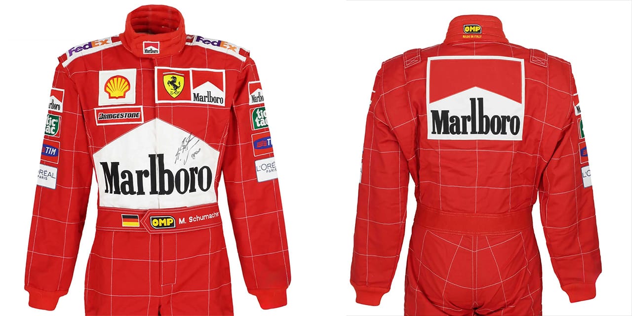 ミハエル・シューマッハ 2000年F1ハンガリーGP レーシングスーツ