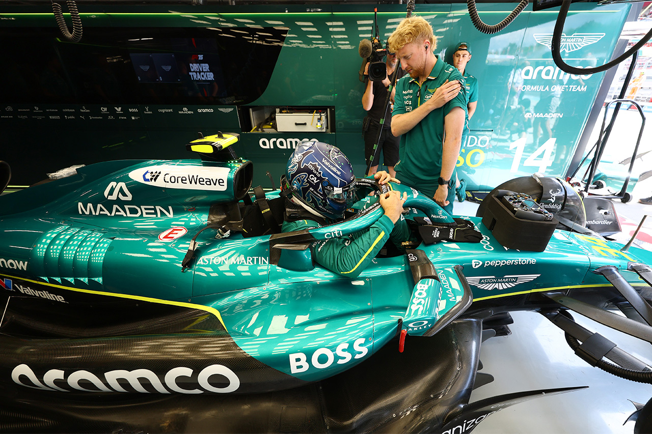 角田裕毅 アストンマーティン・コグニザント・フォーミュラワンチーム ホンダ