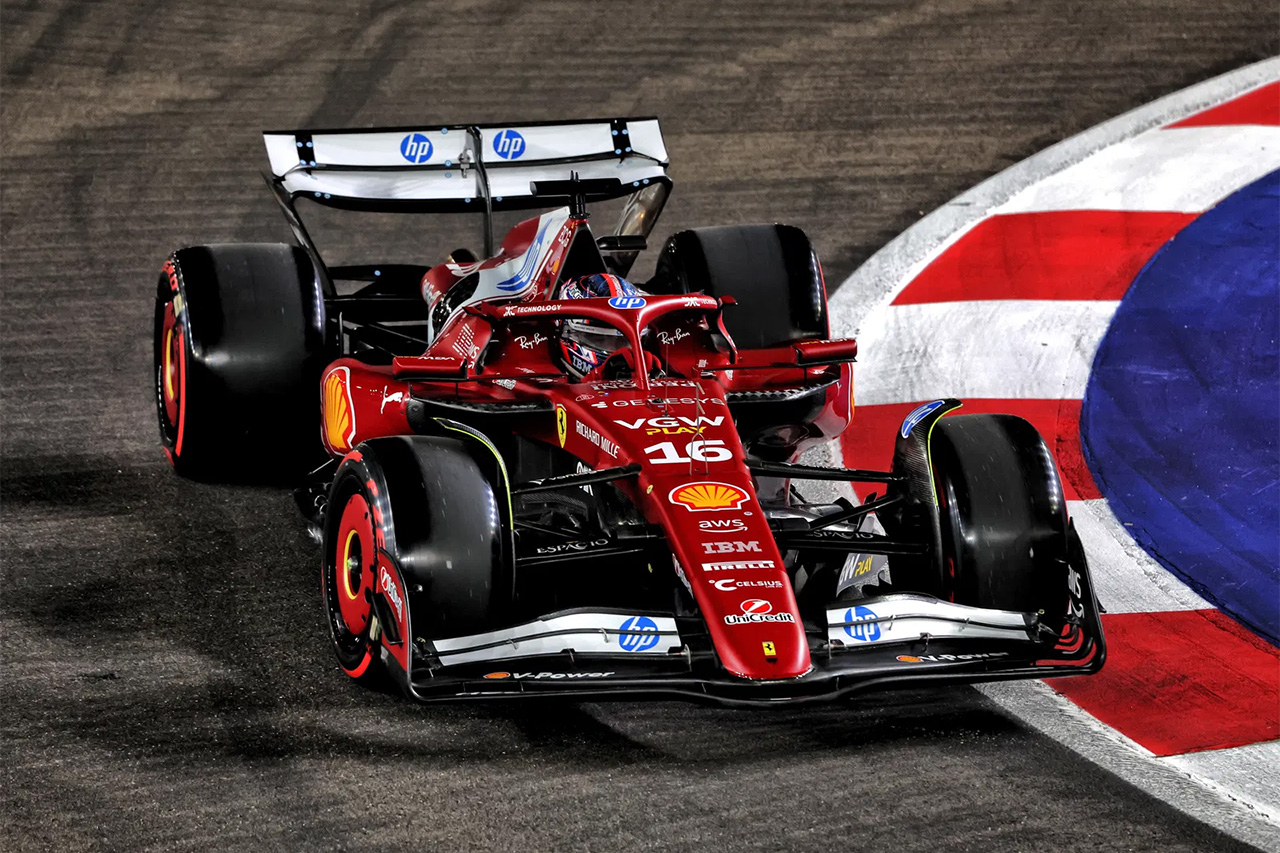 シャルル・ルクレール(スクーデリア・フェラーリ) F1シンガポールGP 予選