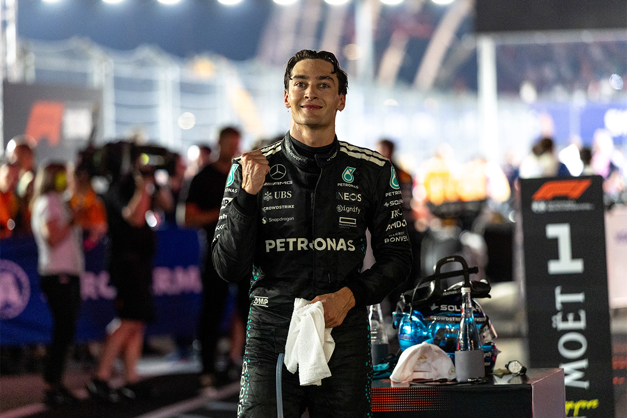 ジョージ・ラッセル(メルセデスAMG・ペトロナス・モータースポーツ) F1シンガポールGP