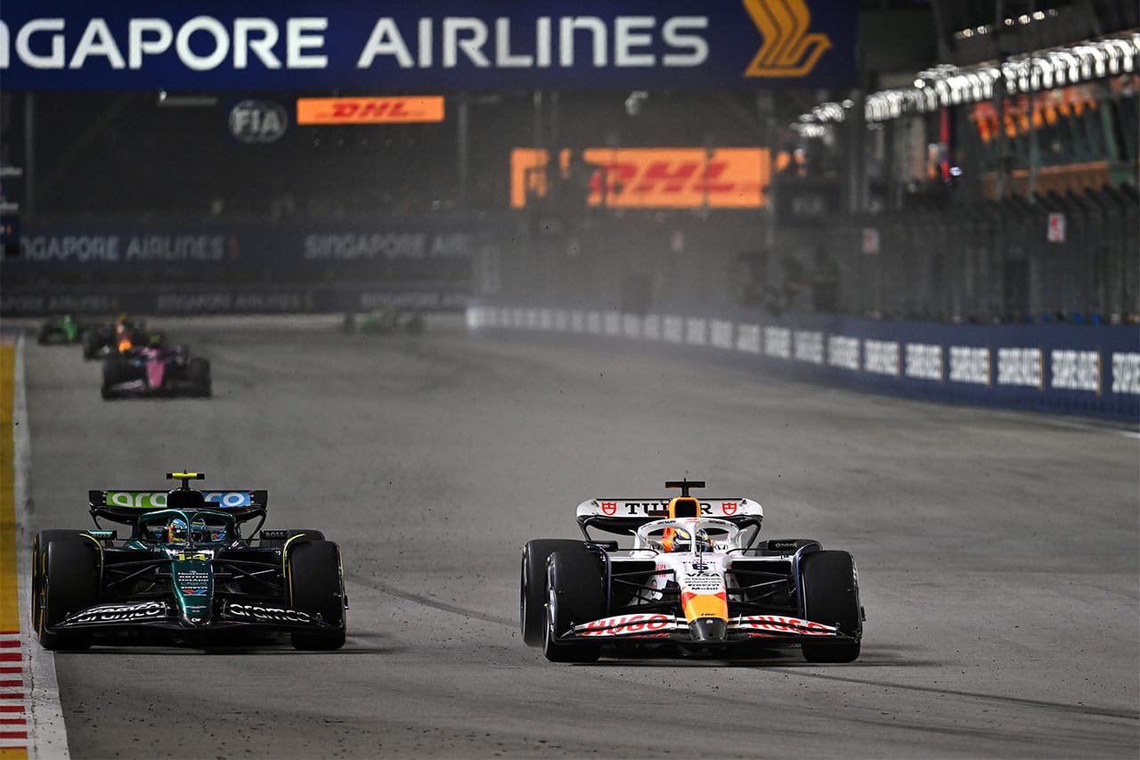 アイザック・ハジャー(ビザ・キャッシュアップ・RB・フォーミュラワン・チーム) F1シンガポールGP