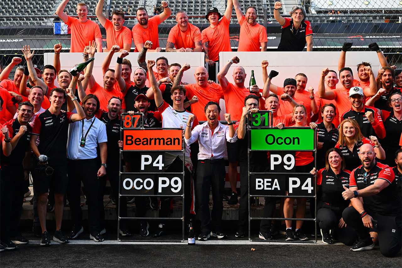 F1 メキシコグランプリ ハースF1チーム