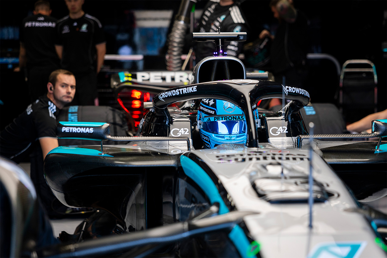 ジョージ・ラッセル(メルセデスAMG・ペトロナス・モータースポーツ) F1 ブラジルグランプリ