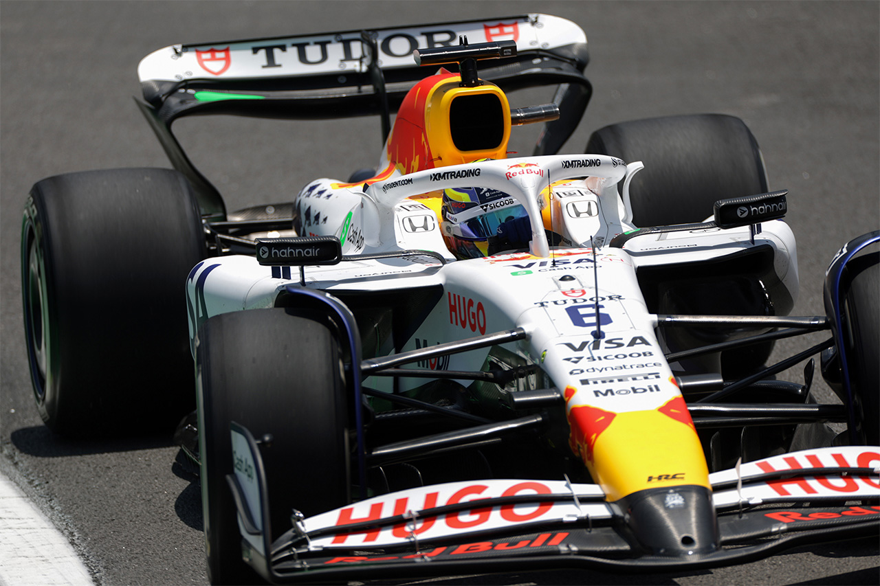 アイザック・ハジャー(ビザ・キャッシュアップ・RB・フォーミュラワン・チーム) F1 ブラジルグランプリ